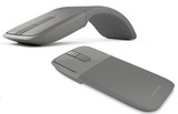微软arc touch 蓝牙版 灰色可弯可直折叠个性便携无线蓝牙鼠标4.0