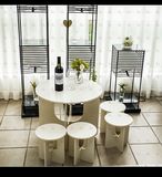 小空间小户型休闲户外阳台桌椅组合简约现代个性小家具宜家小圆桌