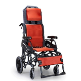 康扬手动轮椅KM-1520.3T 豪华铝合金老年人残疾人轮椅折叠车