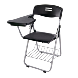 带写字板折叠培训椅可堆叠携带方便办公椅家用座椅塑料椅办公家具
