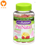 美国直邮 Vitafusion PreNatal小熊糖孕妇叶酸DHA 维生素软糖90粒