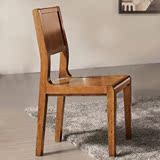 新中式实木餐椅/橡木椅子/餐桌椅/餐厅家具/餐桌餐椅组合特价现货