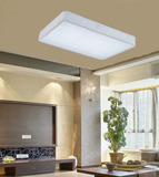 新款LED吸顶灯高档长方形客厅灯现代餐厅灯卧室灯亚克力灯罩