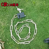 山地车锁加长1.5米2米3米链子锁通开链条锁链条锁铁链锁自行车锁