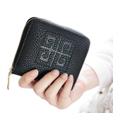 2016年秋新款女士钱包韩版女短款小零钱包男式拉链包学生手拿包包