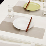 欧润哲 欧式餐垫PVC防滑隔热杯垫餐桌垫免洗环保盘碗碟西餐垫套4