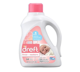 美国代购 Dreft 2倍浓缩 婴儿洗衣液 2.95L 温和不刺激