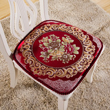 餐椅垫坐垫 欧式高档加厚布艺餐桌椅子坐垫 可拆洗凳子垫椅垫