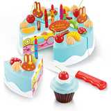 儿童过家家厨房玩具套装 DIY生日蛋糕切切乐 3-7岁男女孩玩具