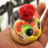 老北京特色十二生肖彩陶泥塑摆件民间手工艺品纪念品小礼品兔爷儿