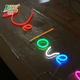 定制 丽雨LED柔性霓虹灯 发光字模组 精装门头 吸塑发光字 PVC字