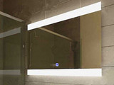 欧式卫生间镜子带灯壁挂LED浴室镜防雾 玻璃镜洗手间卫浴镜子高清