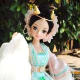 可儿洋娃娃中国可儿娃娃9059龙女可儿古装衣服仙子关节体女孩玩具