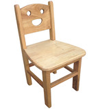 幼儿园定制厂家直销儿童小椅子木制椅实木原木靠背椅