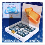 日本原装代购 北海道特产白色恋人 白巧克力夹心饼干54枚礼盒现货