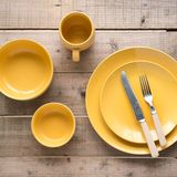 China态创意欧美单人陶瓷餐具套装 西式多色碗盘纯色简约碗碟特价