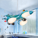 创意儿童房吊灯男孩卡通女孩卧室幼儿园led小孩房飞机灯具灯饰
