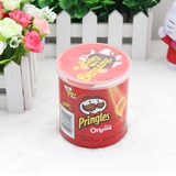 美国进口品客薯片Pringles 罐装37g 进口薯片 原味/洋葱原装正品
