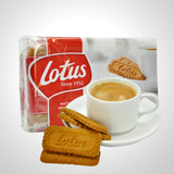 比利时进口lotus和情缤咖时焦糖饼干124g独立包装 酥性糕点零食
