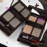 韩国 Skinfood巧克力双色眉粉饼持久防水不晕正品画眉带眉刷2色选