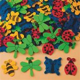 儿童贴纸批发创意DIY手工 彩色eva贴画粘贴制作材料昆虫10件包邮