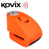 香港KOVIX 进口摩托车碟刹锁智能报警锁碟锁防盗锁具防水抗剪正品