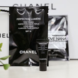 国内专柜Chanel香奈儿臻美光感粉底液SPF10 2.5ML20#细致遮瑕小样