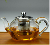 玻璃茶壶大容量耐热高温玻璃茶具不锈钢内胆花茶水果茶壶包邮加厚