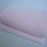 包邮出口法兰绒毛毯粉色保暖单人床单懒人毯电视沙发毯1.5*2米