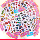 特价韩国创意玩具儿童益智泡泡贴纸卡通奖励粘纸小礼品奖品批发