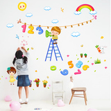 阳光宝贝 超大儿童房幼儿园早教教室布置装饰墙贴 可移除贴纸贴画