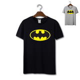 蝙蝠侠t恤男夏季新款短袖潮衫纯棉圆领休闲青少年超级英雄半截袖