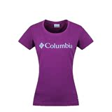 2016春夏新款Columbia/哥伦比亚女式户外速干休闲短袖T恤PL2514