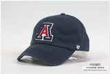 NCAA亚利桑那大学野猫队棒球帽全封口运动帽男女鸭舌帽韩版潮帽子