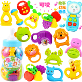 婴儿玩具 0-1岁摇铃益智玩具 新生儿宝宝玩具 婴幼儿牙胶手摇铃