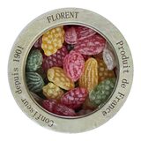法国Florent费罗伦盒罐装水果沙拉硬糖水果糖喜糖果230g