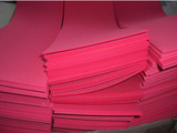 红色EVA泡棉材料 COS道具制作EVA板材 彩色eva包装内衬泡沫材料