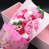 花芊语感恩节情人节生日纪念日礼物33朵香皂花创意品质款玫瑰礼盒