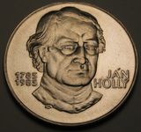 外币欧洲 1985年捷克斯洛伐克100克朗人物简.霍里纪念银币 保真