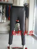 雅莹(卓莱雅系列)新款秋冬装   黑色裤子J15AD6025a   原价1099