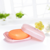 日本LEC 带盖香皂盒 时尚肥皂盒 香皂架 肥皂架 洗手间用品