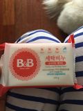 韩国进口B&B/保宁婴儿BB洗衣皂200g*4洋槐香