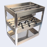 dx橱柜厨房加力型 不锈钢吊柜升降阻尼拉篮 上柜双缓冲升降机