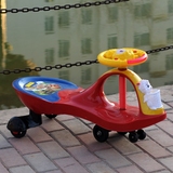 新款儿童扭扭车婴儿学步车四轮小孩摇摆溜溜车宝宝滑行车带音乐