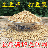 农家自种有机小黄豆 250g可发豆芽打豆浆专用非转基因大豆满包邮