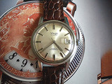 盘面新净的瑞士威嘎牌古董手表