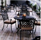 乡村欧式铁艺桌椅折叠咖啡家具户外楷模休闲组合阳台简约现代