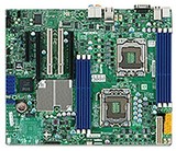 超微 图形工作站主板 X8DAL-I INTEL 5500芯片 双路1366针主板