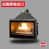 法国原装进口seguin铸铁壁炉芯 欧式燃木真火壁炉 嵌入式 VISIO 8