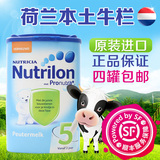 最新原装进口荷兰本土牛栏5段Nutrilon牛栏五段牛奶粉 4罐包邮